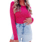 Crew Neck Rhinestone Bodysuit