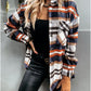 Long Sleeve Vintage Plaid Jacket