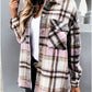 Long Sleeve Vintage Plaid Jacket