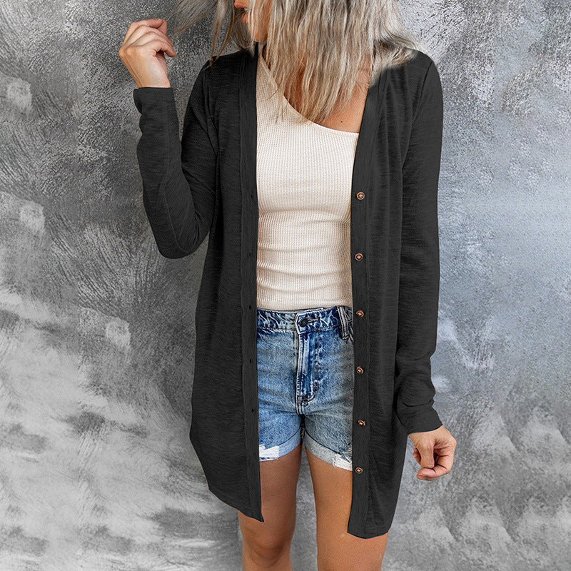 Button Knit Cardigan