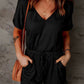 V-neck Pocket Jumpsuit