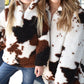 Cow Pattern Parent-child Snowflake Jacket