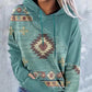 Women's Print Hoodie Top