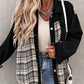 Plaid Denim Jacket