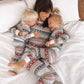 Deer Print Family Pajamas Sets