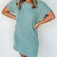 Crewneck Pocket T-shirt Dress