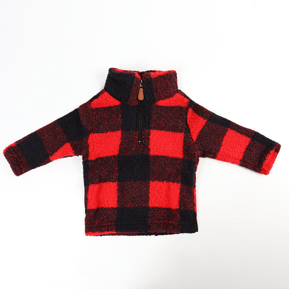 Cow Pattern Parent-child Snowflake Jacket