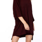 Casual Solid Color Loose T-shirt + Tight Shorts Set