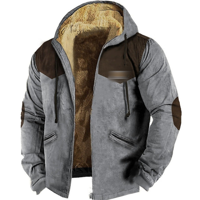 Winter Fleece Hooded Jacket