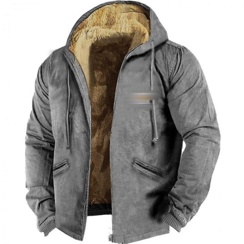 Winter Fleece Hooded Jacket