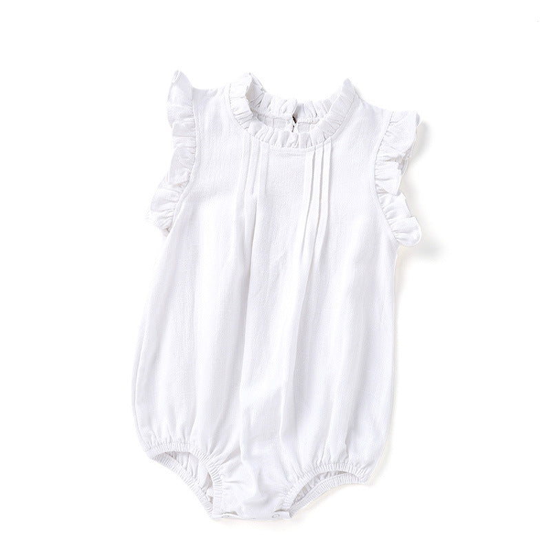 Linen Baby Bodysuit