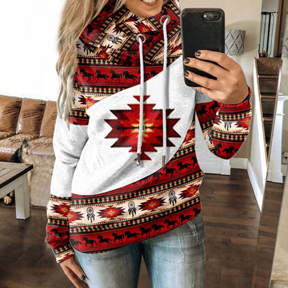 Long sleeve printed sweatshirt