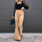 Corduroy Flared Trousers