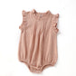 Linen Baby Bodysuit