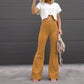 Corduroy Flared Trousers