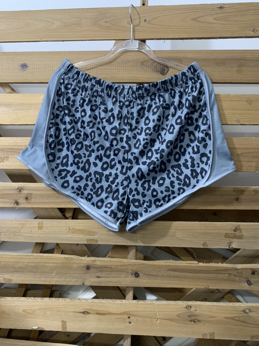 Printed Panel Shorts